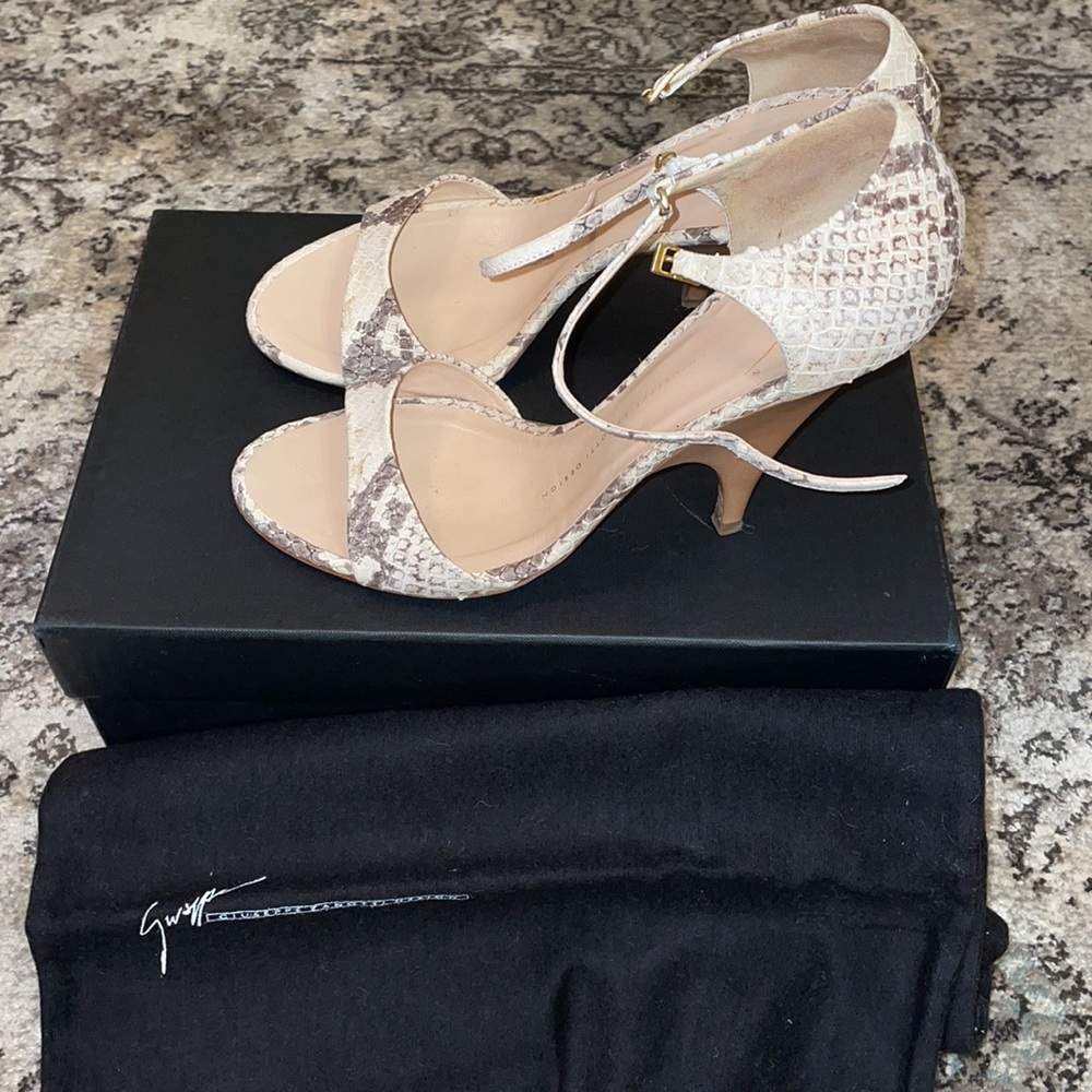 Snakeskin Giuseppe Zanotti Taz 100 Anthony